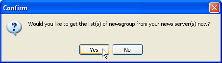 Confirm: Get list of newsgroups?