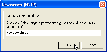 Enter news server name
